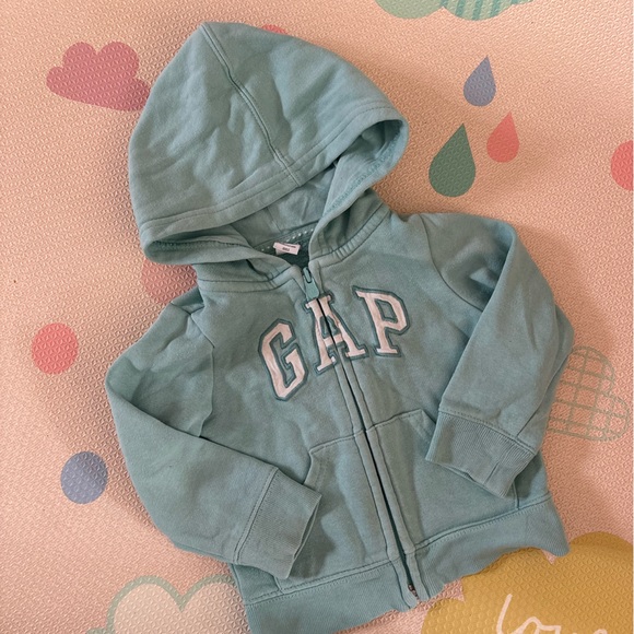 Beautiful Teal Gap Hoodie - Picture 1 of 2